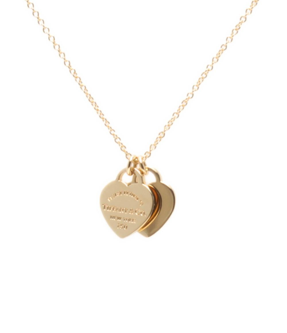 ティファニー ネックレス リターントゥティファニー ミニダブル ハートタグ