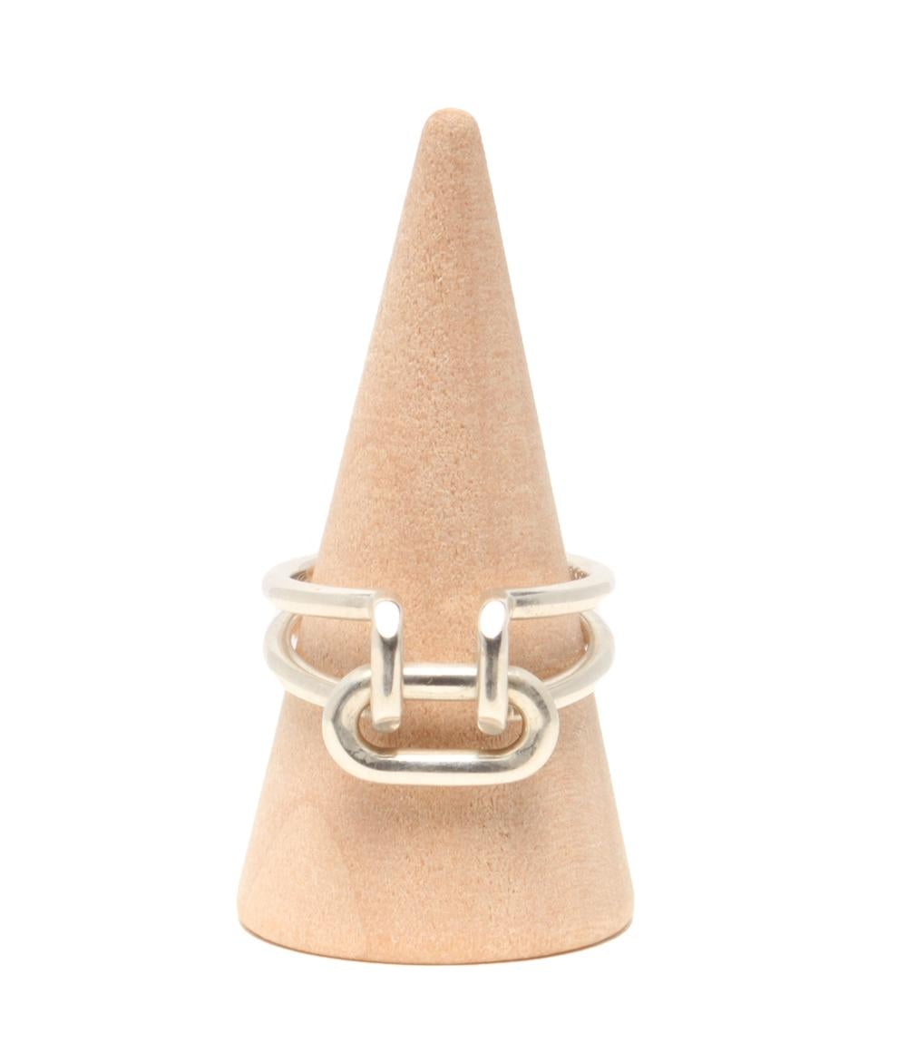 ティファニー リング 指輪 ハードウェア 2ロウ レディース