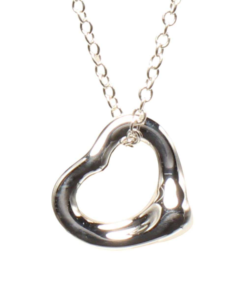 ティファニー ネックレス Ag925 オープンハート エルサ ペレッティ レディース